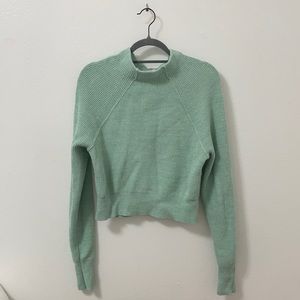 Free People Opaline Green Sweater - XS